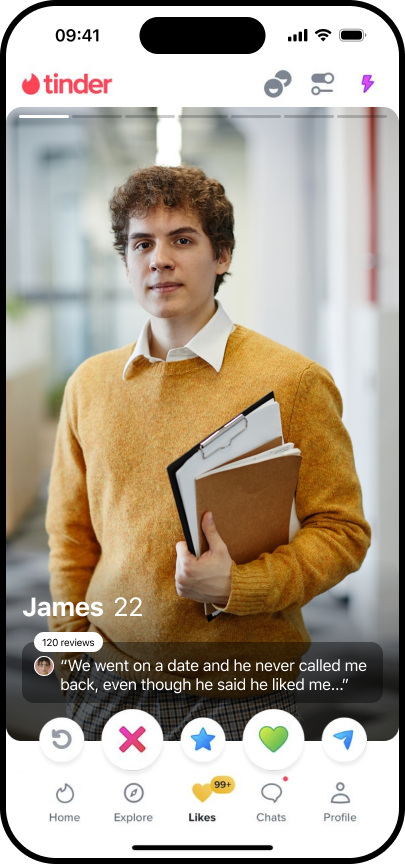 Reviews from ex-partners